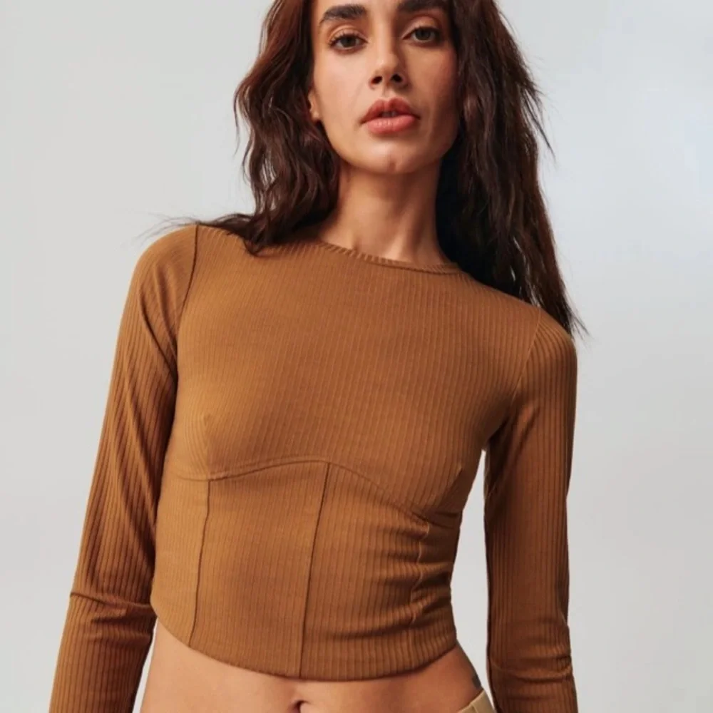 ❤️3X20 WILD FABLE Women Rib knit crop top | S